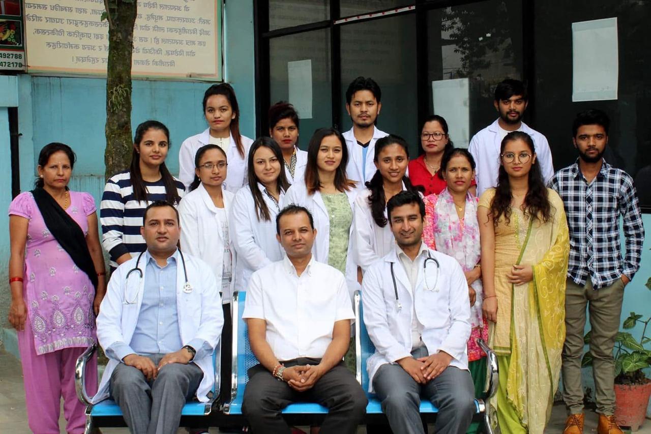 Himalayan Yoga and Naturopathy Hospital building and facilities in Kathmandu, Nepal